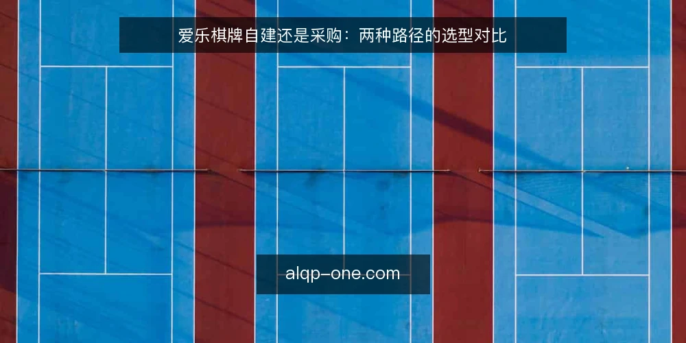 爱乐棋牌自建还是采购：两种路径的选型对比 — 先定义需要解决什么问题 配图
